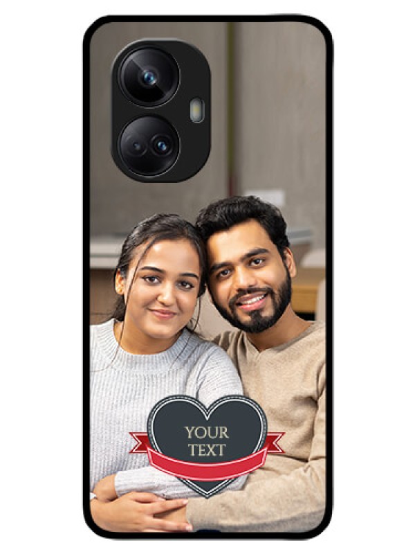 Custom Realme 10 Pro Plus 5G Custom Glass Phone Case - Just Married Couple Design