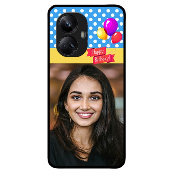 Realme 10 Pro Plus 5G Custom Glass Mobile Case - Happy Birthday Design