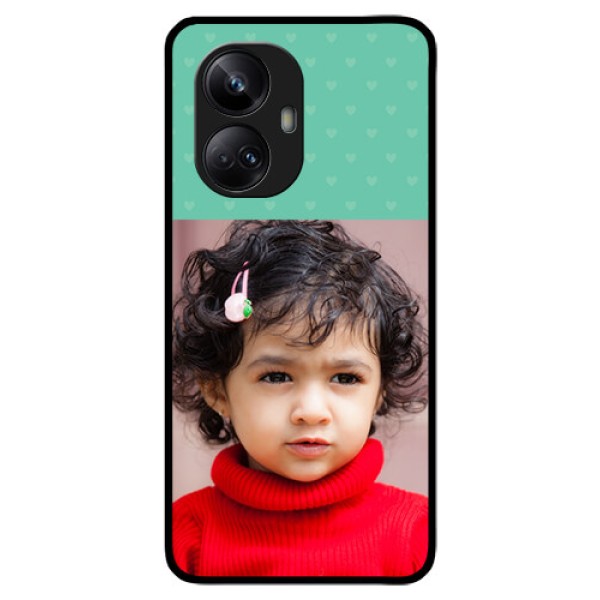 Realme 10 Pro Plus 5G Custom Glass Phone Case - Lovers Picture Design