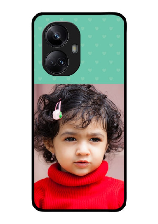 Realme 10 Pro Plus 5G Custom Glass Phone Case - Lovers Picture Design