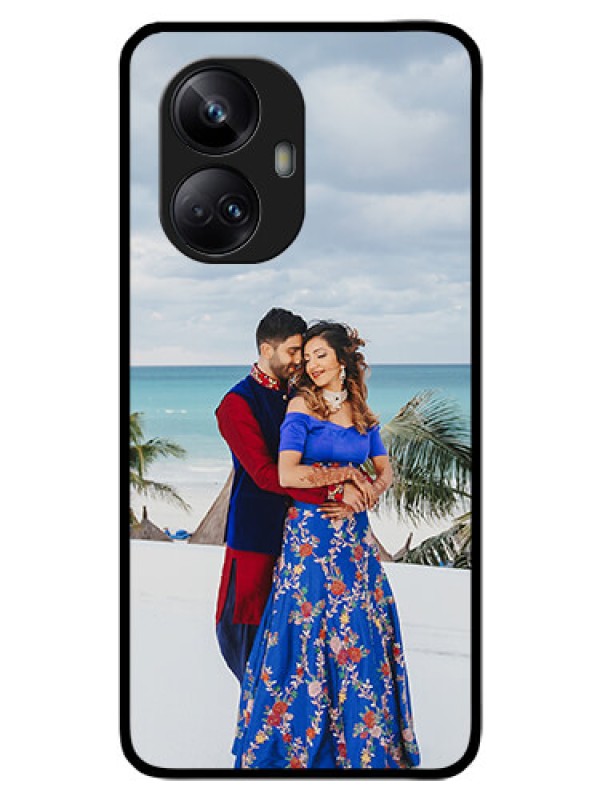 Custom Realme 10 Pro Plus 5G Photo Printing on Glass Case - Upload Full Picture Design