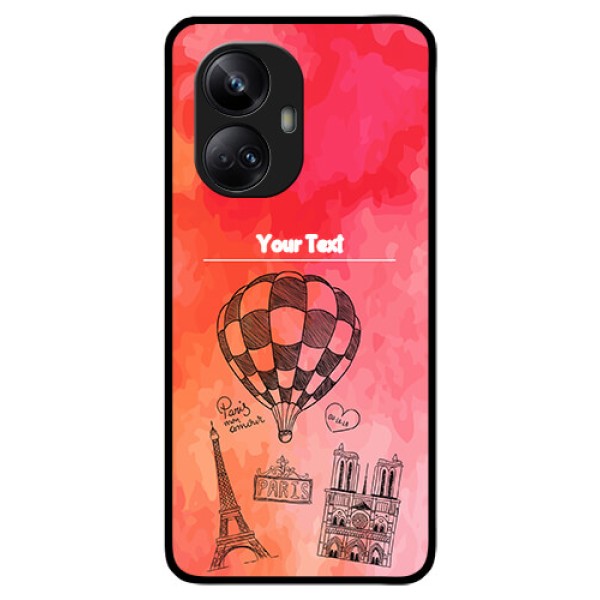 Realme 10 Pro Plus 5G Custom Glass Phone Case - Paris Theme Design