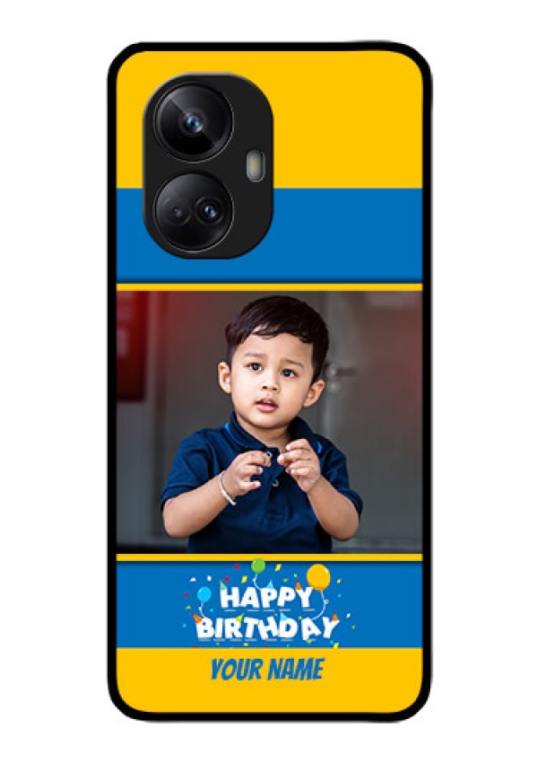 Realme 10 Pro Plus 5G Custom Glass Mobile Case - Birthday Wishes Design