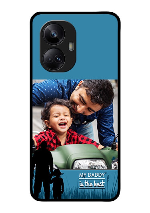 Realme 10 Pro Plus 5G Custom Glass Mobile Case - Best dad design