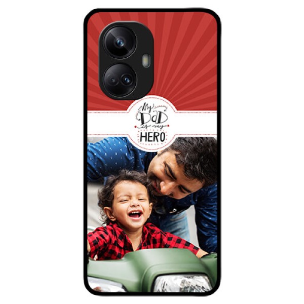 Realme 10 Pro Plus 5G Photo Printing on Glass Case - My Dad Hero Design