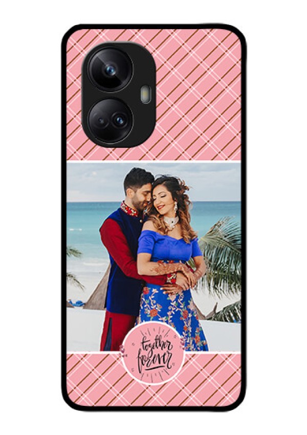 Realme 10 Pro Plus 5G Personalized Glass Phone Case - Together Forever Design