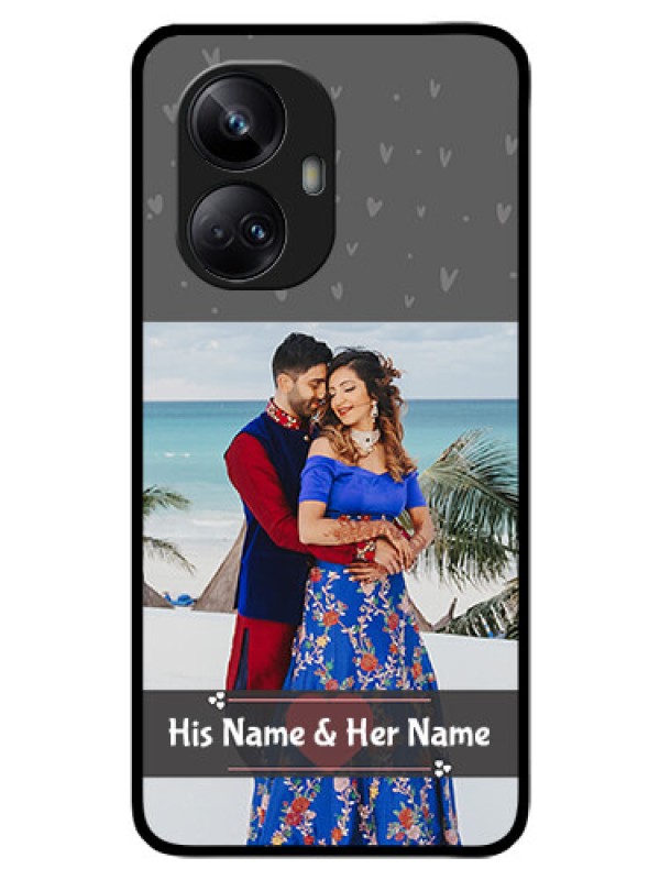 Custom Realme 10 Pro Plus 5G Custom Glass Mobile Case - Buy Love Design with Photo Online