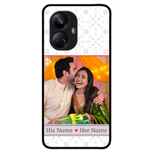 Realme 10 Pro Plus 5G Custom Glass Mobile Case - with Photo and Ethnic Design