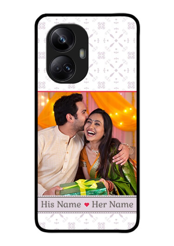 Realme 10 Pro Plus 5G Custom Glass Mobile Case - with Photo and Ethnic Design