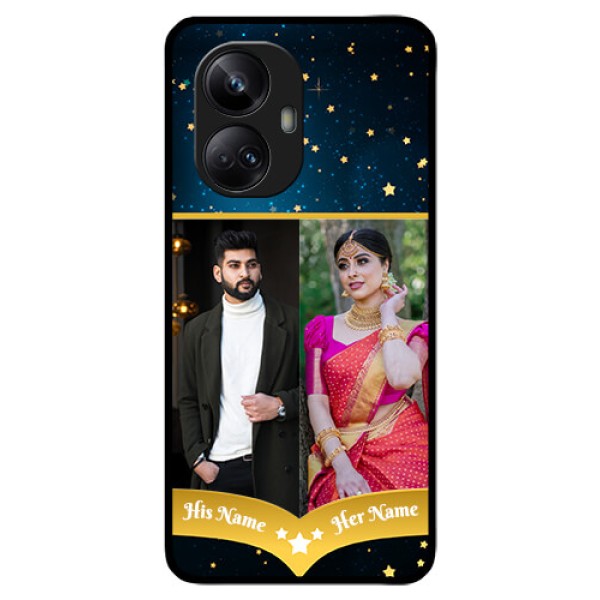Realme 10 Pro Plus 5G Custom Glass Phone Case - Galaxy Stars Backdrop Design Realme 10 Pro Plus 5G Custom Glass Phone Case - Galaxy Stars Backdrop Design
