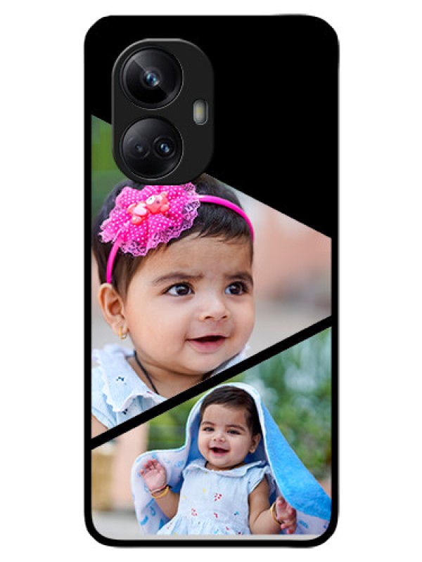 Custom Realme 10 Pro Plus 5G Custom Glass Phone Case - Semi Cut Design