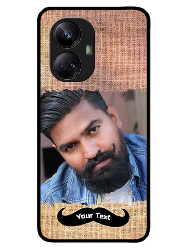 Custom Realme 10 Pro Plus 5G Personalized Glass Phone Case - with Texture Design