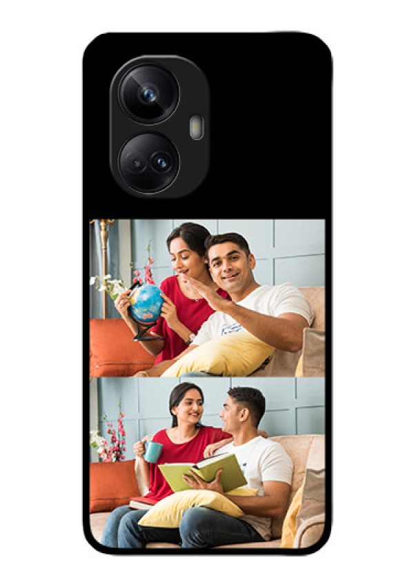 Realme 10 Pro Plus 5G 2 Images on Glass Phone Cover