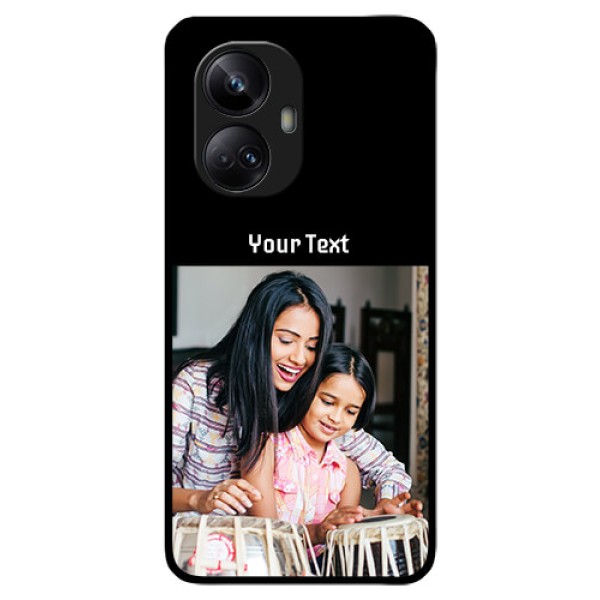 Realme 10 Pro Plus 5G Photo with Name on Glass Phone Case