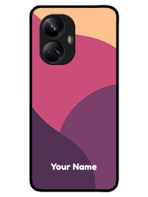 Custom Realme 10 Pro Plus 5G Custom Glass Phone Case - Mixed Multi-colour abstract art Design