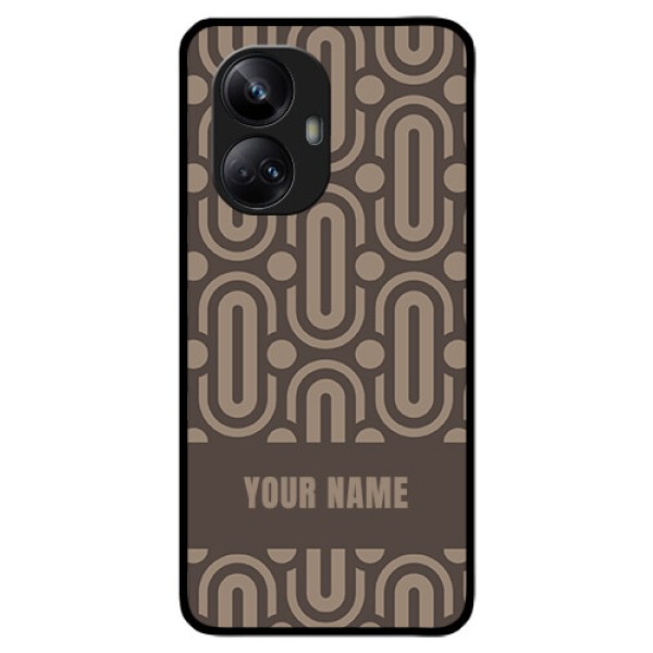 Realme 10 Pro Plus 5G Custom Glass Phone Case - Captivating Zero Pattern Design Realme 10 Pro Plus 5G Custom Glass Phone Case - Captivating Zero Pattern Design