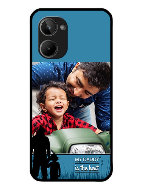 Custom Realme 10 Custom Glass Mobile Case - Best dad design