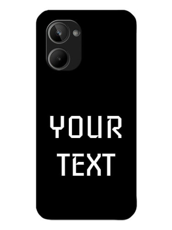 Custom Realme 10 Your Name on Glass Phone Case