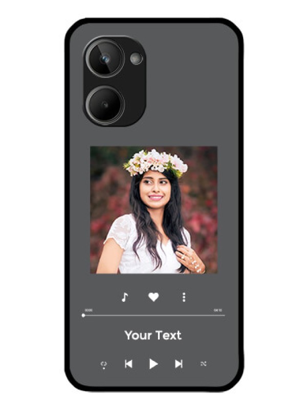 Custom Realme 10 Custom Glass Mobile Case - Play The Music Design