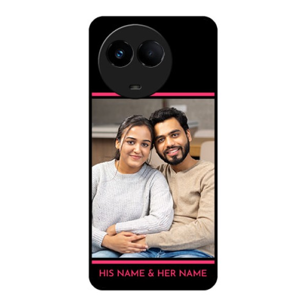 Realme 11 5G Custom Glass Mobile Case - with Add Text Design