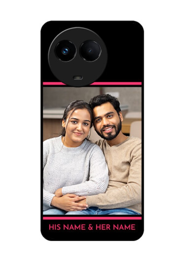 Realme 11 5G Custom Glass Mobile Case - with Add Text Design