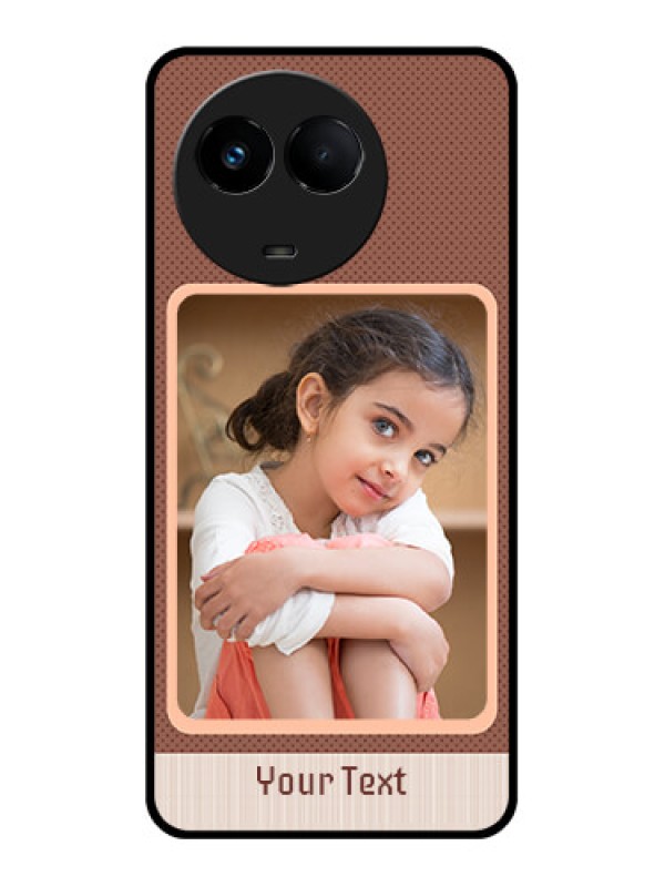 Custom Realme 11 5G Custom Glass Phone Case - Simple Pic Upload Design