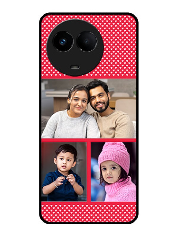 Custom Realme 11 5G Personalized Glass Phone Case - Bulk Pic Upload Design