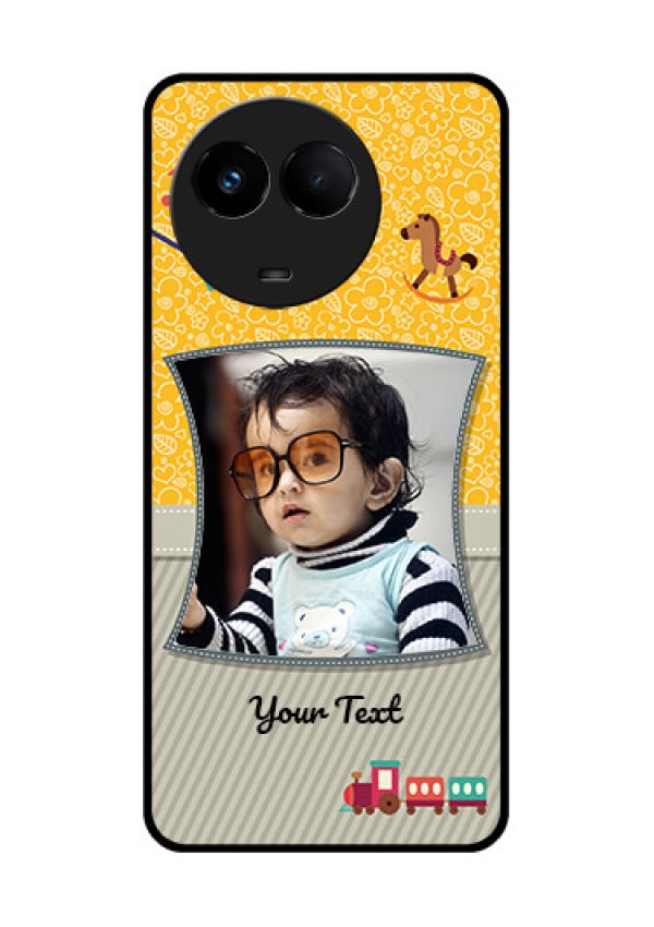 Realme 11 5G Personalized Glass Phone Case - Baby Picture Upload Design
