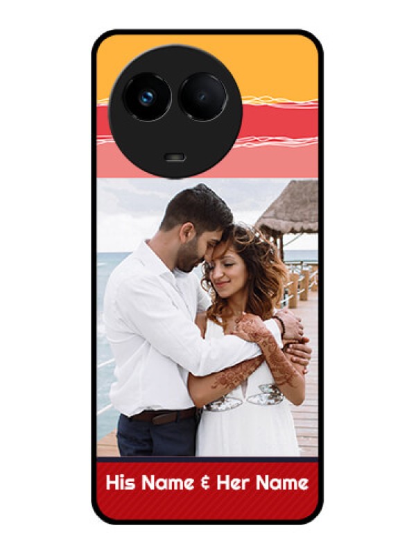 Custom Realme 11 5G Custom Glass Mobile Case - Colorful Case Design