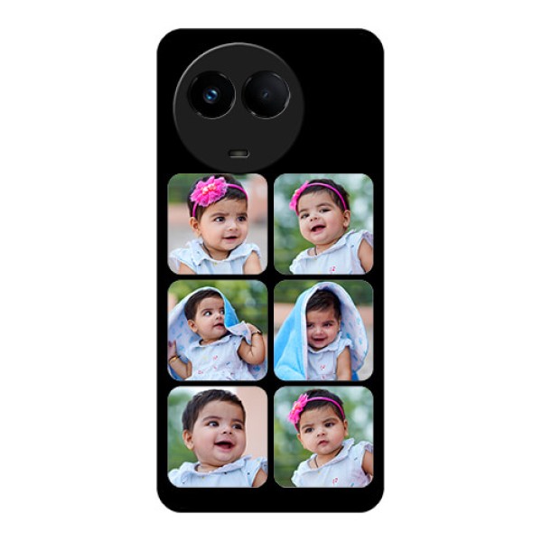 Realme 11 5G Photo Printing on Glass Case - Multiple Pictures Design Realme 11 5G Photo Printing on Glass Case - Multiple Pictures Design