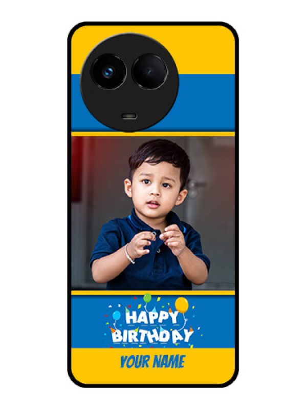 Custom Realme 11 5G Custom Glass Mobile Case - Birthday Wishes Design