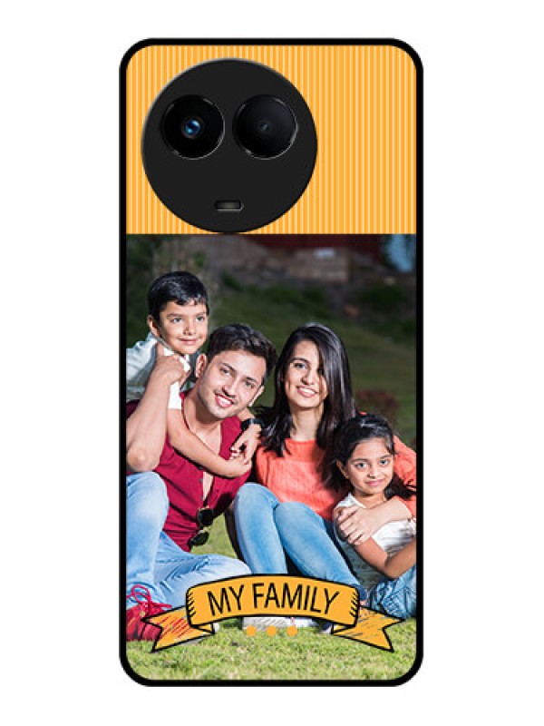 Custom Realme 11 5G Custom Glass Phone Case - My Family Design