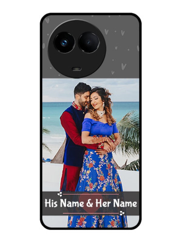 Custom Realme 11 5G Custom Glass Mobile Case - Buy Love Design with Photo Online