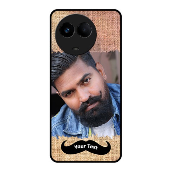 Realme 11 5G Personalized Glass Phone Case - with Texture Design