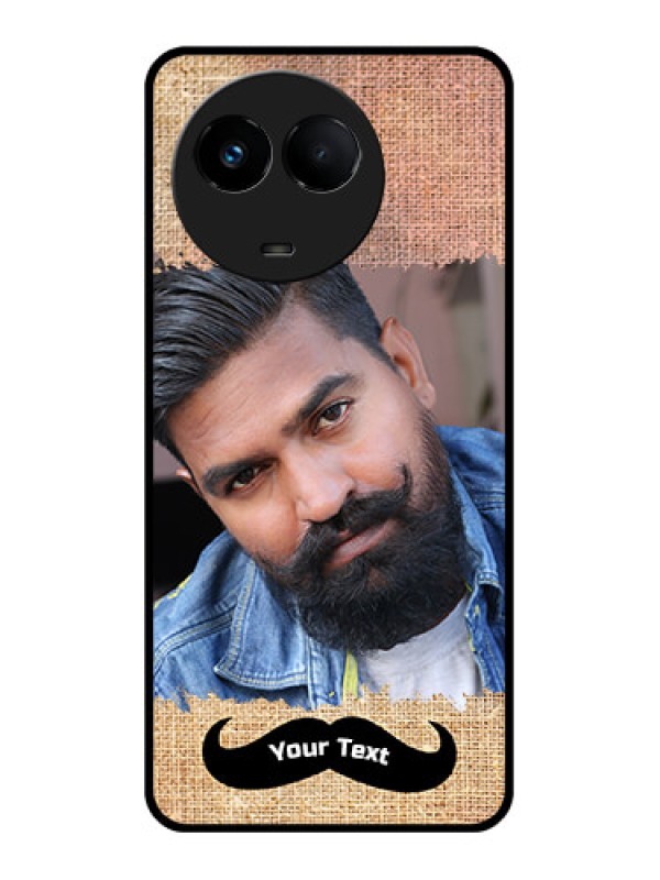 Custom Realme 11 5G Personalized Glass Phone Case - with Texture Design