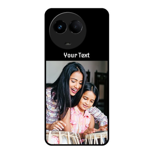 Realme 11 5G Photo with Name on Glass Phone Case
