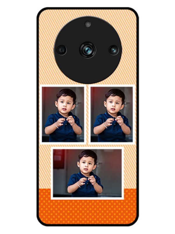 Custom Realme 11 Pro 5G Photo Printing on Glass Case - Bulk Photos Upload Design