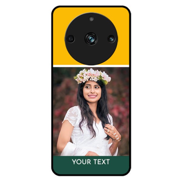Realme 11 Pro 5G Photo Printing on Glass Case - Love You Design