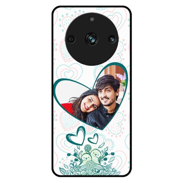 Realme 11 Pro 5G Photo Printing on Glass Case - Premium Couple Design