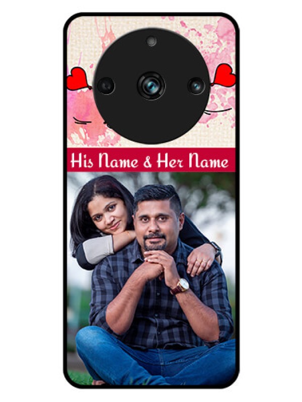 Custom Realme 11 Pro 5G Photo Printing on Glass Case - You and Me Case Design