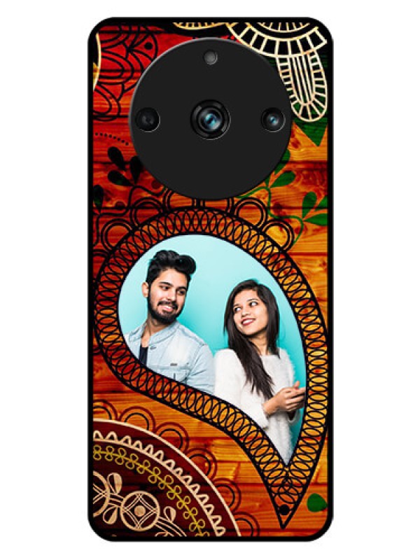 Custom Realme 11 Pro 5G Personalized Glass Phone Case - Abstract Colorful Design