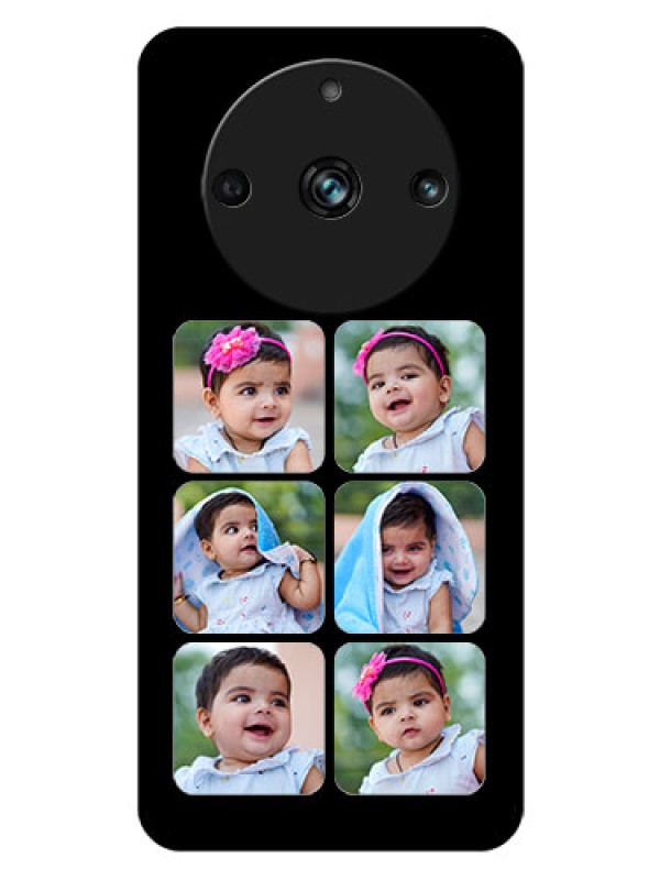 Custom Realme 11 Pro 5G Photo Printing on Glass Case - Multiple Pictures Design