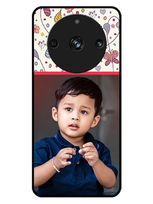 Custom Realme 11 Pro 5G Custom Glass Mobile Case - Premium Floral Design