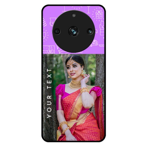 Realme 11 Pro 5G Custom Glass Mobile Case - Birthday Icons Design