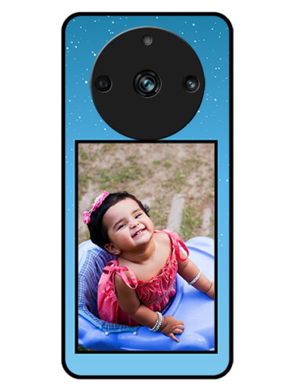 Custom Realme 11 Pro 5G Custom Glass Mobile Case - Wave Pattern Colorful Design