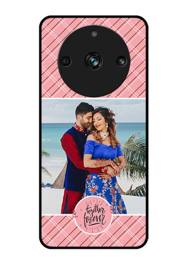 Realme 11 Pro 5G Personalized Glass Phone Case - Together Forever Design
