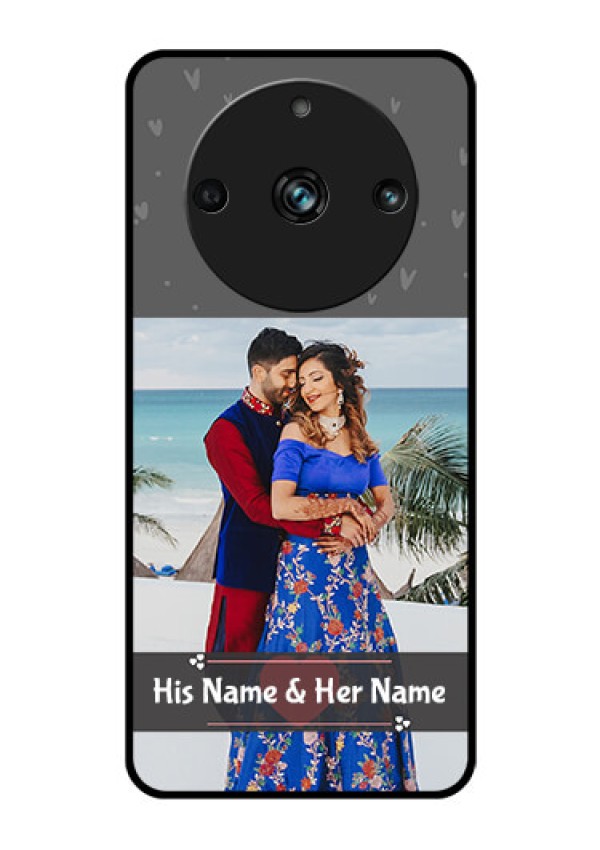 Realme 11 Pro 5G Custom Glass Mobile Case - Buy Love Design with Photo Online