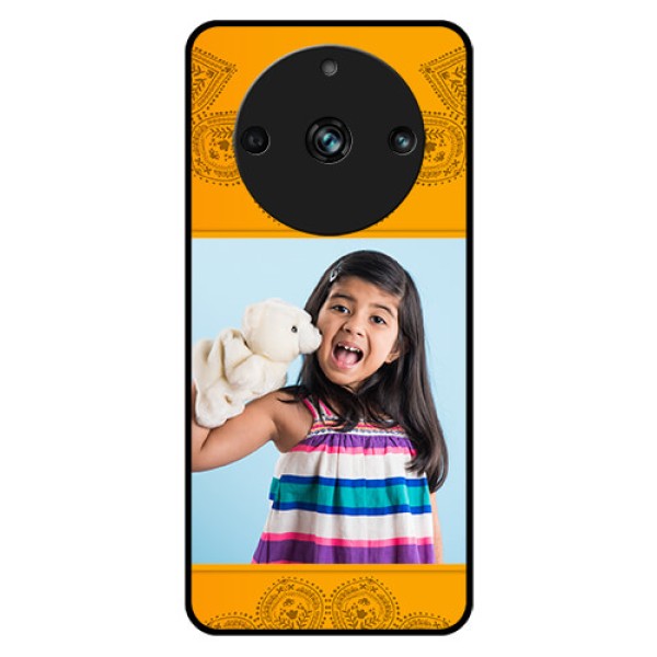 Realme 11 Pro 5G Personalized Glass Phone Case - Photo Wedding Design
