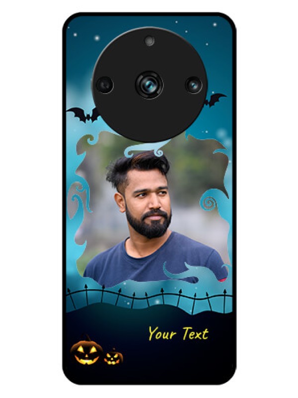 Custom Realme 11 Pro 5G Custom Glass Phone Case - Halloween frame design