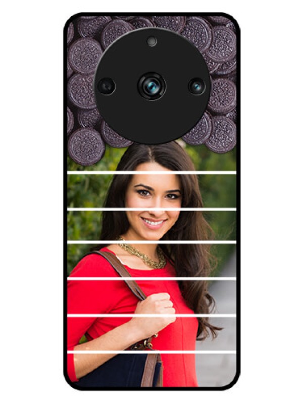 Custom Realme 11 Pro 5G Custom Glass Phone Case - with Oreo Biscuit Design